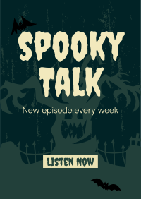 Spooky Talk Poster