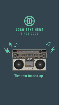 Boost Speaker Facebook Story