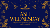 Rustic Ash Wednesday Animation