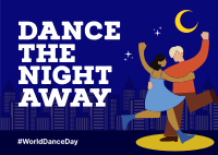 Dance the Night Away Postcard