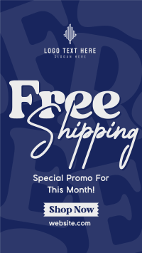 Special Shipping Promo Instagram Reel Design