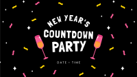 New Year Countdown Party Facebook Event Cover