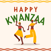 Kwanzaa Dance Instagram Post Design