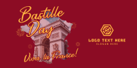 France Day Twitter Post Design