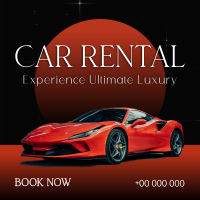 Lux Car Rental Instagram Post Image Preview