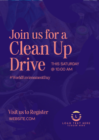 Clean Up Drive Poster