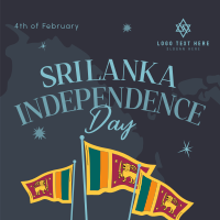 Freedom for Sri Lanka Linkedin Post Design