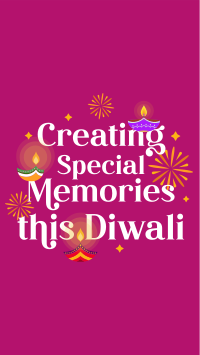 Diya Diwali Wishes Facebook Story