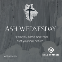 Ash Wednesday Celebration Linkedin Post Image Preview