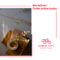 Online Delivery Instagram Post Image Preview