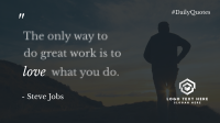 Love What You Do Animation