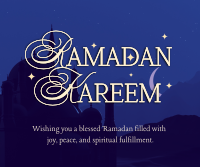 Ramadan Sunset Facebook Post