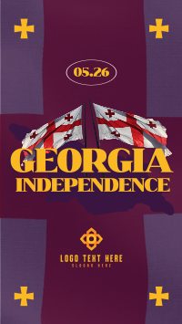 Georgia Independence Day Celebration Instagram Story Design