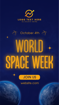 World Space Week Facebook Story