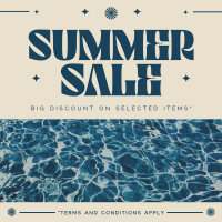 Retro Summer Sale Instagram Post