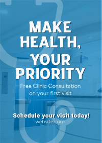 Clinic Medical Consultation Flyer