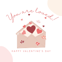 Valentine Envelope Instagram Post