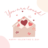 Valentine Envelope Instagram Post Image Preview