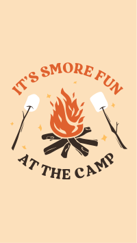 It's Smore Fun Facebook Story