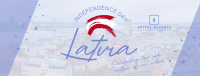 Latvia Independence Day Facebook Cover