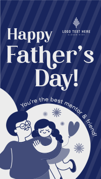 Father's Day Greeting Instagram Reel Image Preview