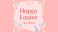 Blessed Easter Greeting Video