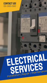 Electrical Profession Instagram Story