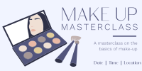 Make Up Masterclass Twitter Post