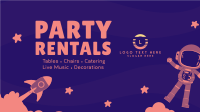 Kids Party Rentals Facebook Event Cover