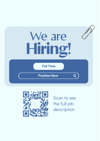 Generic Job Hiring Flyer Design