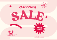 Cute Y2K Clearance Sale Postcard