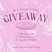 Easy Giveaway Mechanics Instagram Post