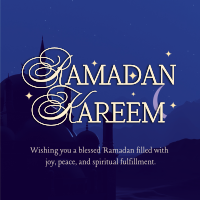 Ramadan Sunset Instagram Post Design