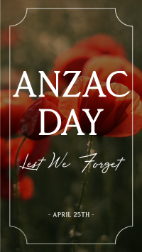 Anzac Facebook Story example 1