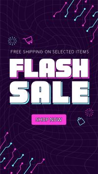 Techno Flash Sale Deals Instagram Story