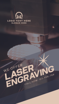 Laser Engraving Service Instagram Reel Image Preview