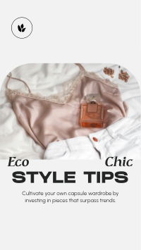 Eco Chic Tips Instagram Story