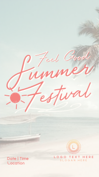 Summer Songs Fest Facebook Story