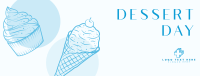 Dessert Dots Facebook Cover