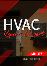 HVAC Repair Expert Poster