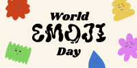 Emoji Day Blobs Twitter Post