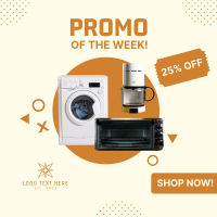 Home Appliances Promo  Instagram Post Design