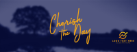 Cherish The Sunset Facebook Cover Image Preview