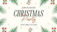 Artsy Christmas Party Animation