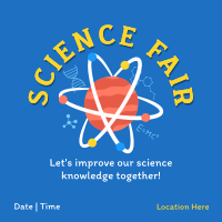 Science Fair Event Instagram Post Image Preview