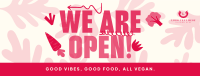 Trendy Open Salad Bar Facebook Cover Image Preview