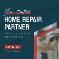 Trusted Handyman Instagram Post Design