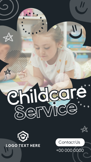 Doodle Childcare Service TikTok Video Image Preview