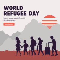 Refugee Day Awareness Instagram Post