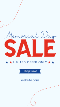 Stars, Stripes and Sale Instagram Reel Image Preview